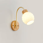Orchid Wood Wall Lamp