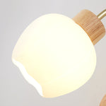 Orchid Wood Wall Lamp