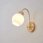 Orchid Wood Wall Lamp
