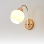 Orchid Wood Wall Lamp