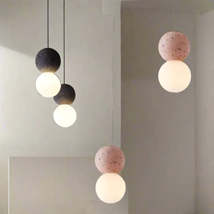 Nordic Modern Simple Terrazzo Chandelier