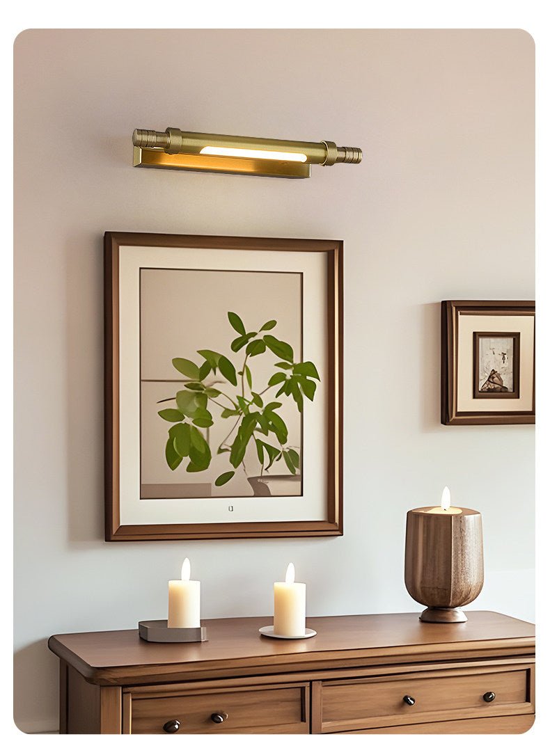 Orion Brass LED Wall Sconce | Modern Minimalist Wall Light