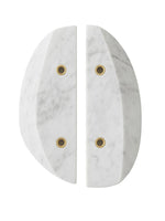Orion Marble Door Handle in Natural Stone for Cabinets and Glass Doors