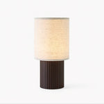 Orlo Ribbed Table Lamp – Modern Minimalist LED Desk Light for Bedroom & Living Room