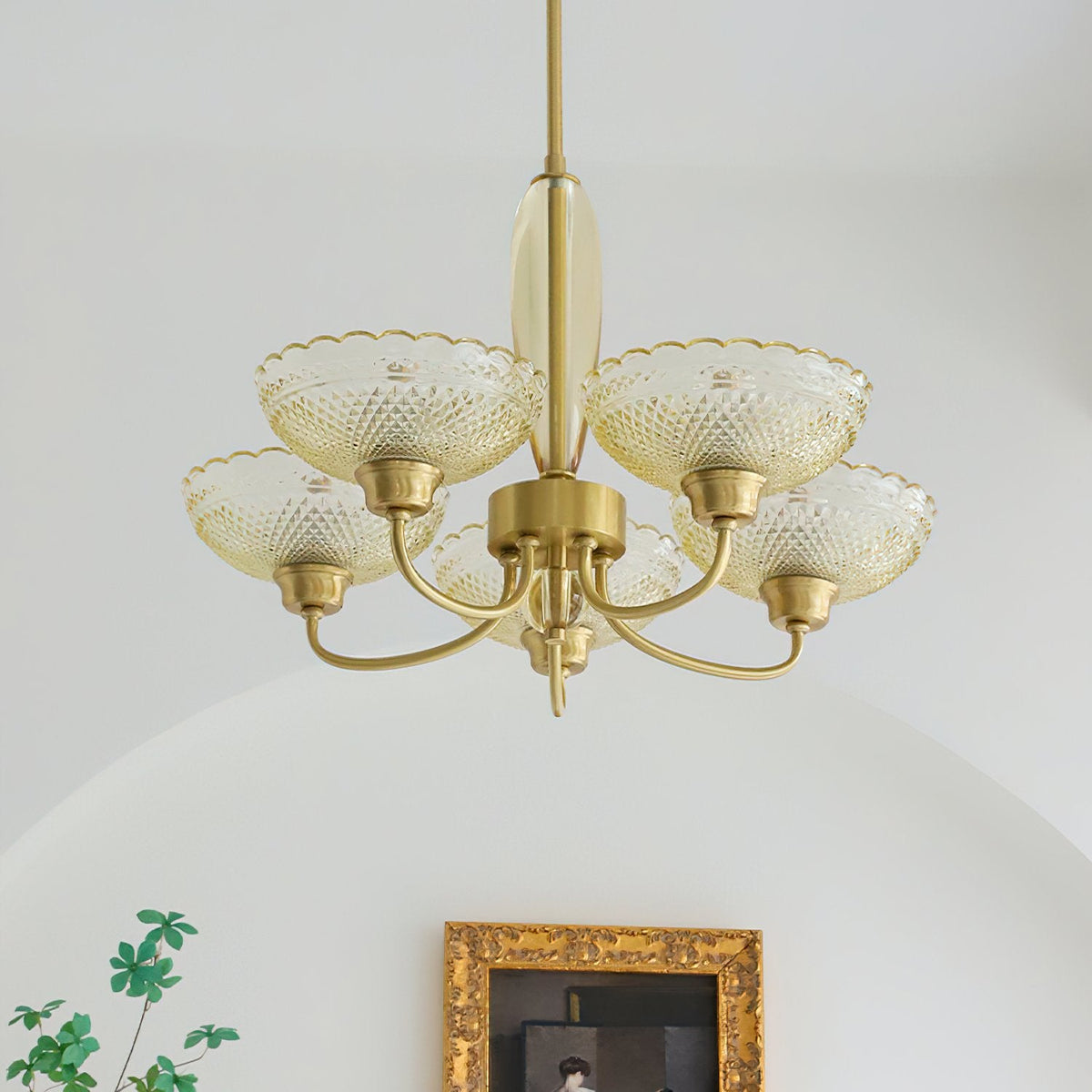 Orrefors Chandelier