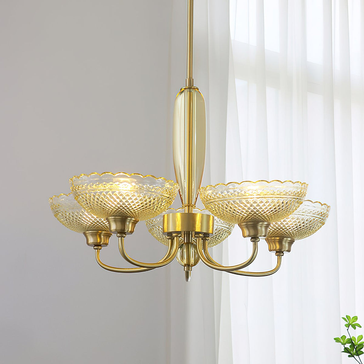 Orrefors Chandelier
