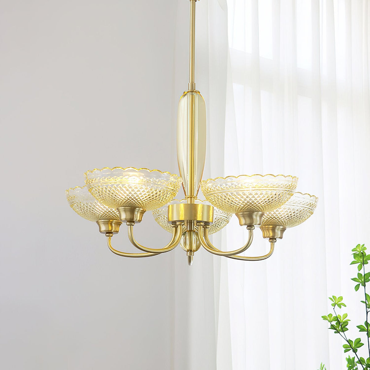Orrefors Chandelier