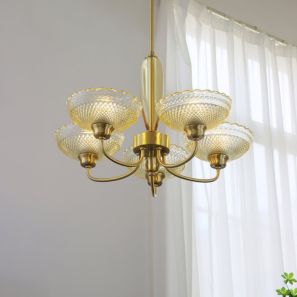 Orrefors Chandelier