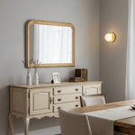 Orrila Dawn Alabaster Wall Sconce in Brushed Brass | Modern Minimalist Lighting