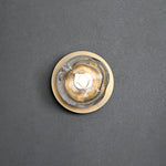 Orrin Molten Glass Wall Sconce | Handcrafted LED Art Glass Lighting