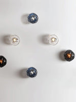 Orrin Molten Glass Wall Sconce | Handcrafted LED Art Glass Lighting