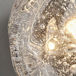 Orrin Molten Glass Wall Sconce | Handcrafted LED Art Glass Lighting