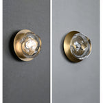 Orrin Molten Glass Wall Sconce | Handcrafted LED Art Glass Lighting