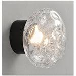 Orrin Molten Glass Wall Sconce | Handcrafted LED Art Glass Lighting