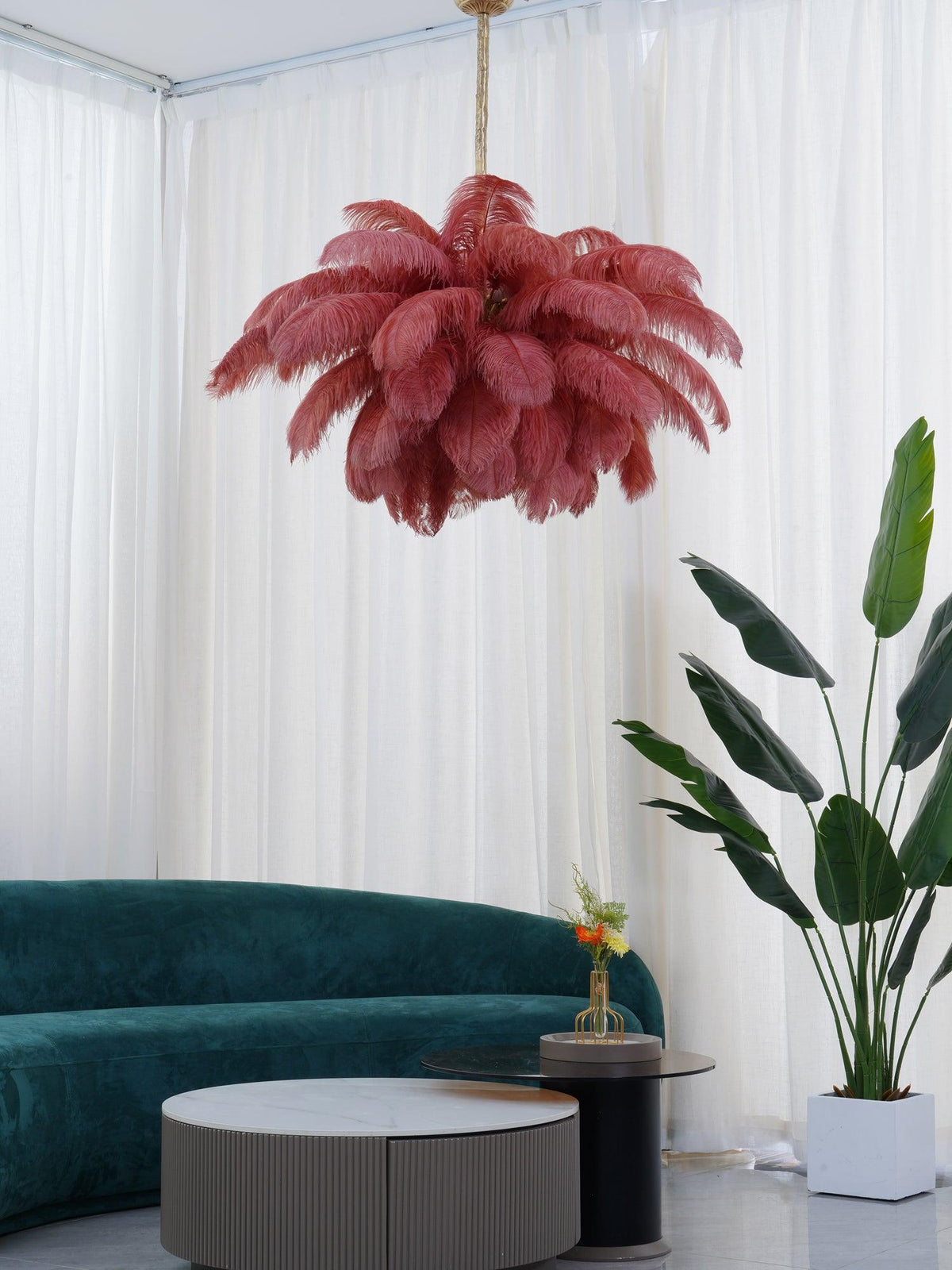 ostrich-feather-chandelier