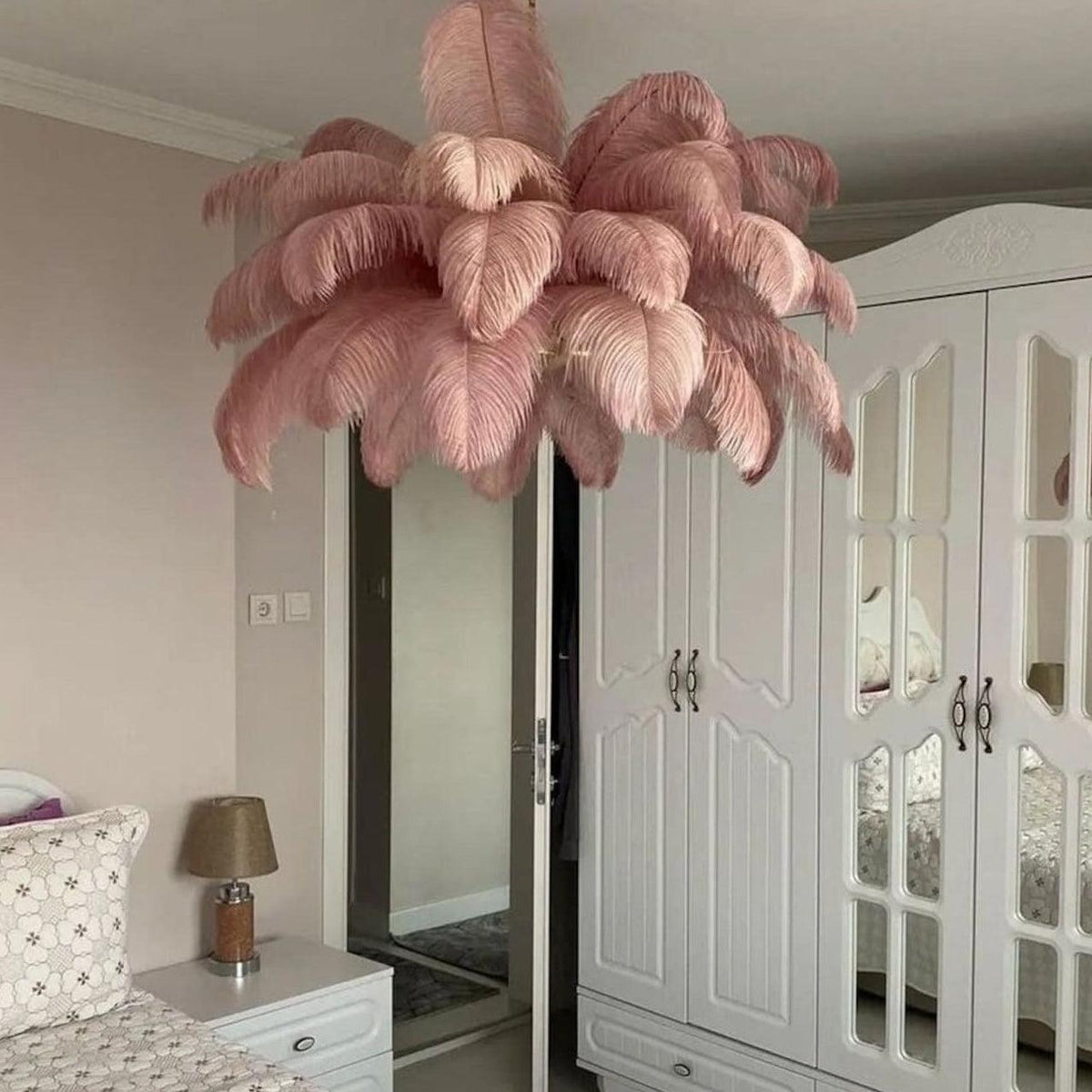 ostrich-feather-chandelier