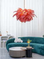 ostrich-feather-chandelier