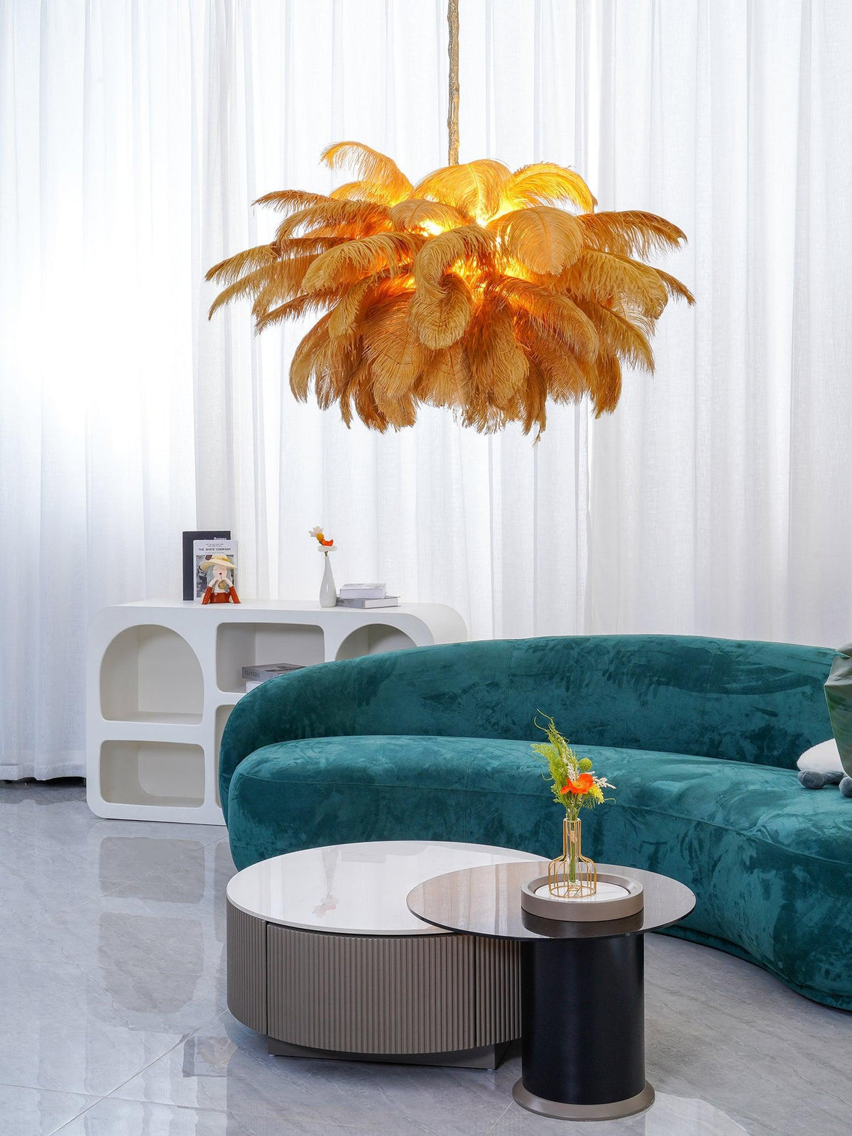 ostrich-feather-chandelier