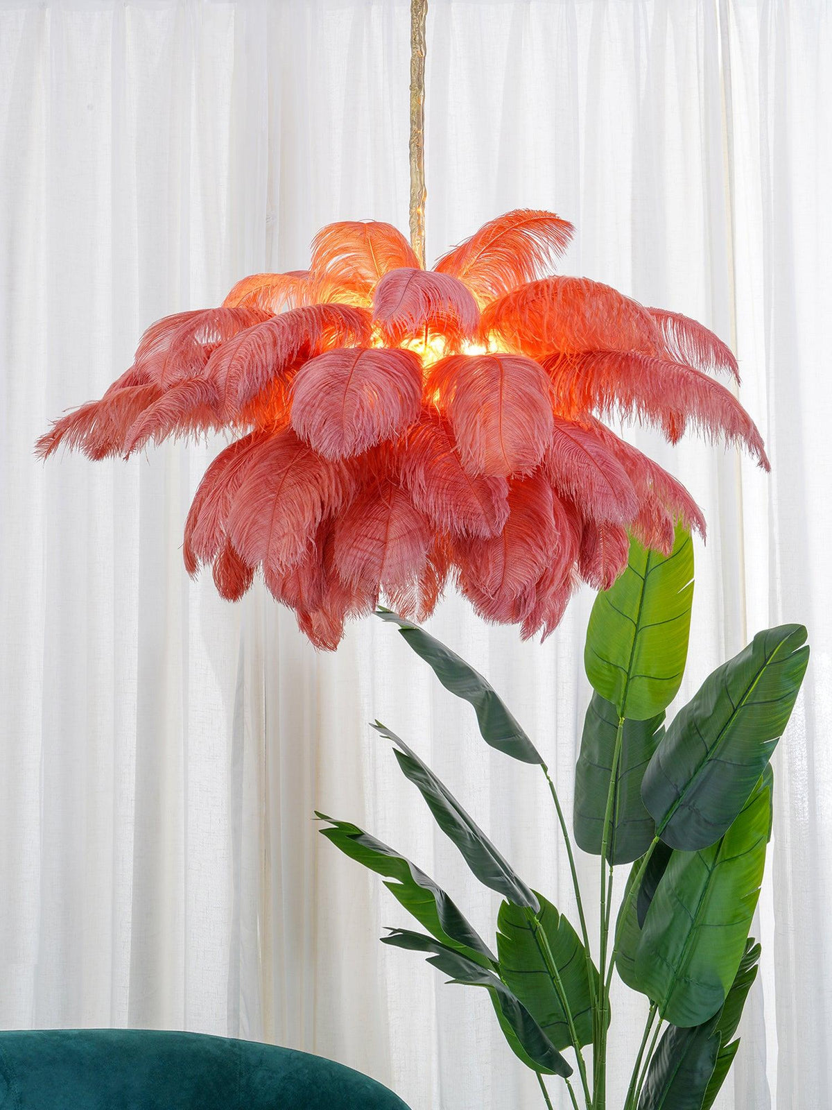 ostrich-feather-chandelier