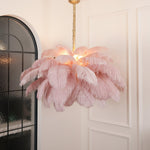 ostrich-feather-chandelier