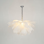 Ostrich Feather Pendant Lamp