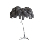 Ostrich Feather Floor Lamp