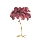 Ostrich Feather Floor Lamp