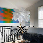 ostrich-feather-floor-light