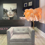 ostrich-feather-floor-light