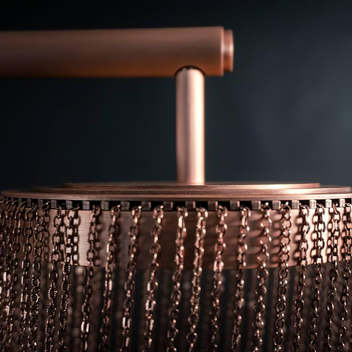 Otero Sculptural Copper Pendant Light with Integrated LED