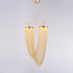Otero Sculptural Copper Pendant Light with Integrated LED