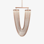 Otero Sculptural Copper Pendant Light with Integrated LED