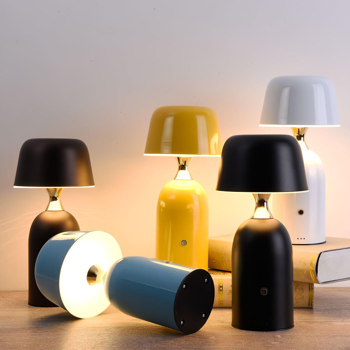 Ouliope Built In Battery Table Lamp