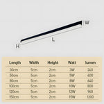 Modern Simple Waterproof Strip Led Led Wall Light