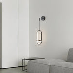 Oval Brass Wall Light