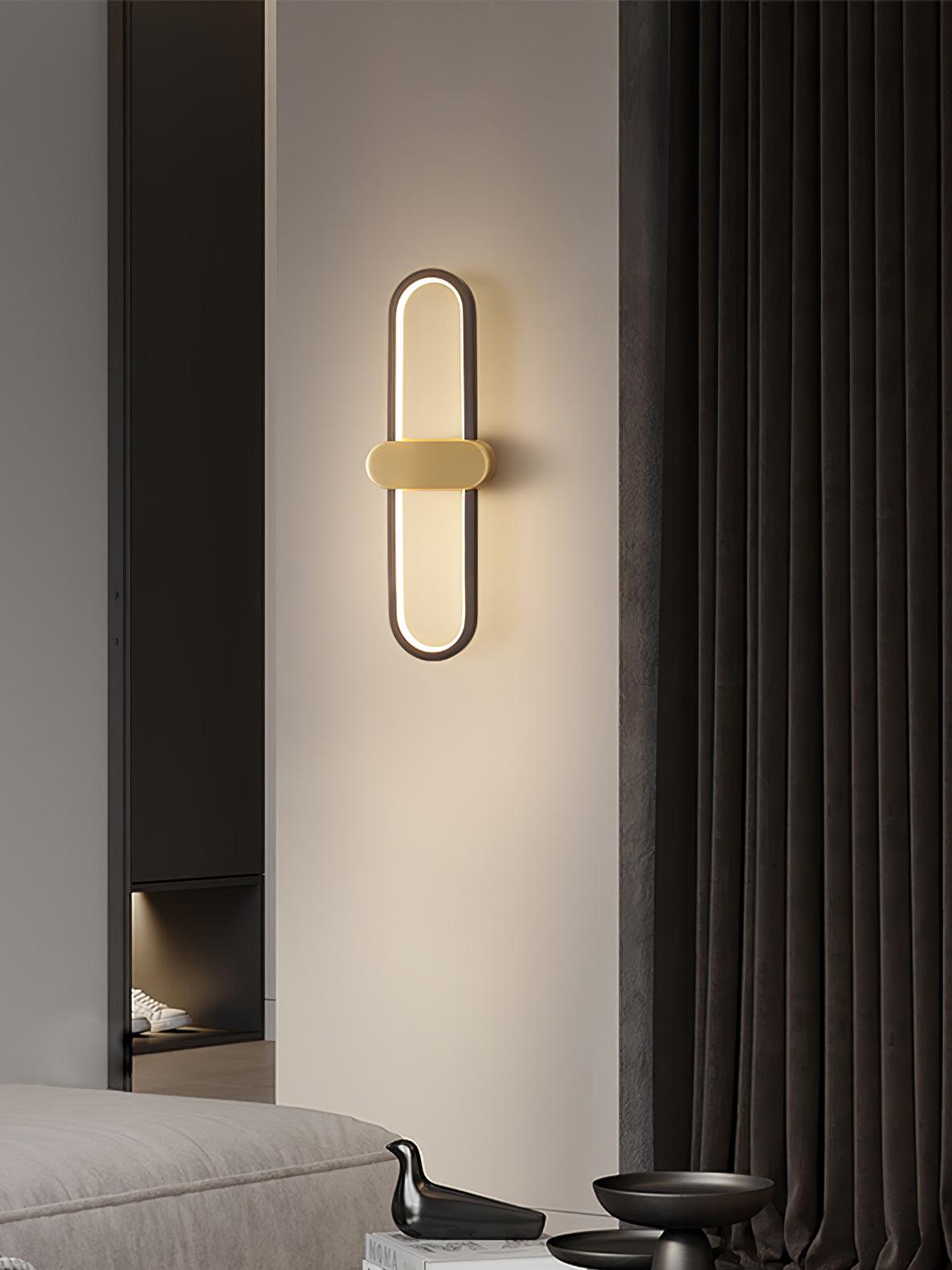Oval Led Wall Lamp