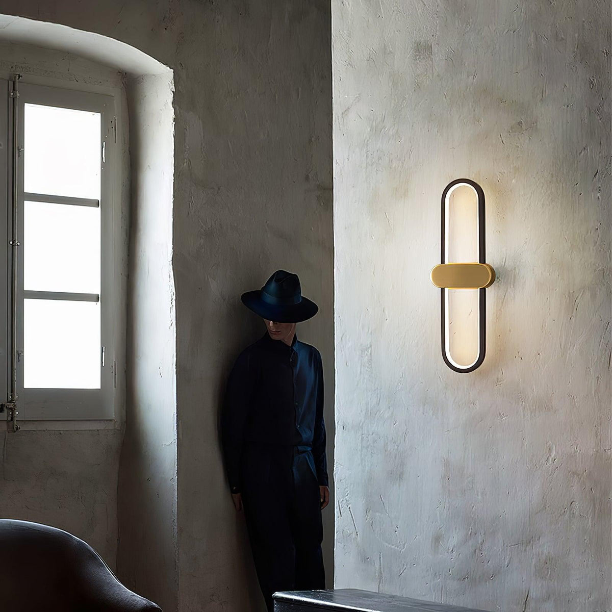 Oval Led Wall Lamp