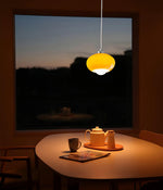 Oval Persimmon Pendant Light