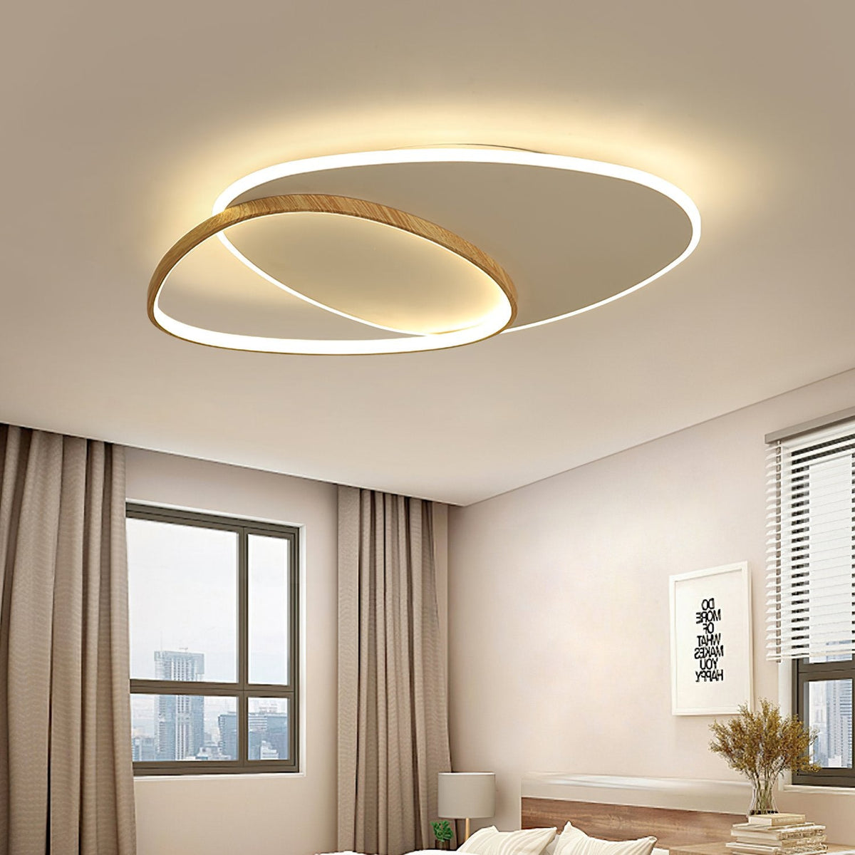 Oval Simple LED Ceiling Light