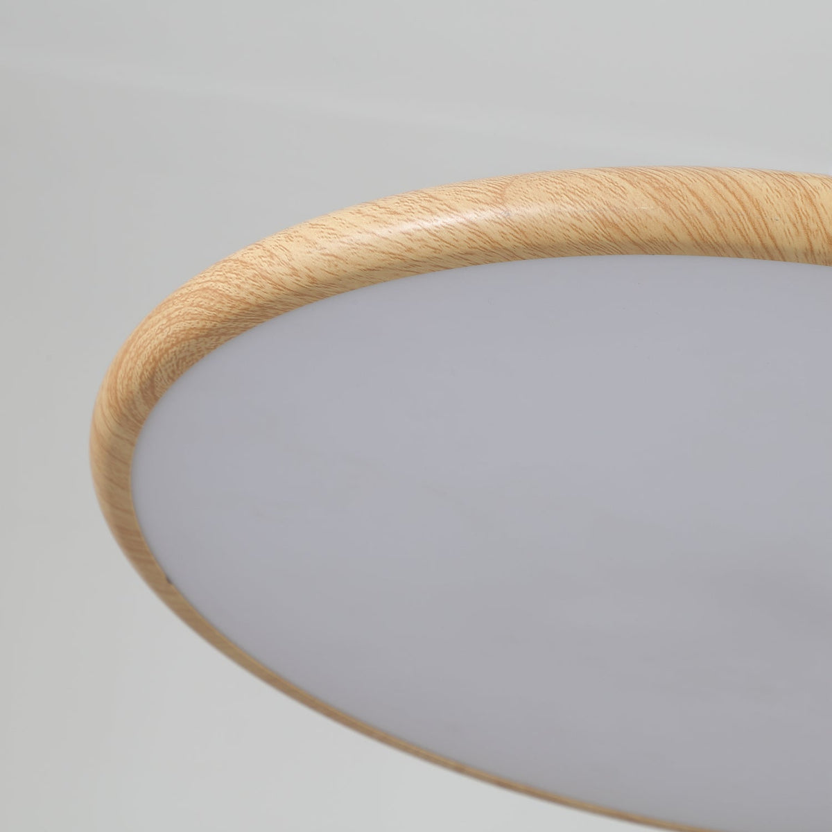 Ovalo Grain Pendant Light – Modern Wood Finish LED Hanging Lamp