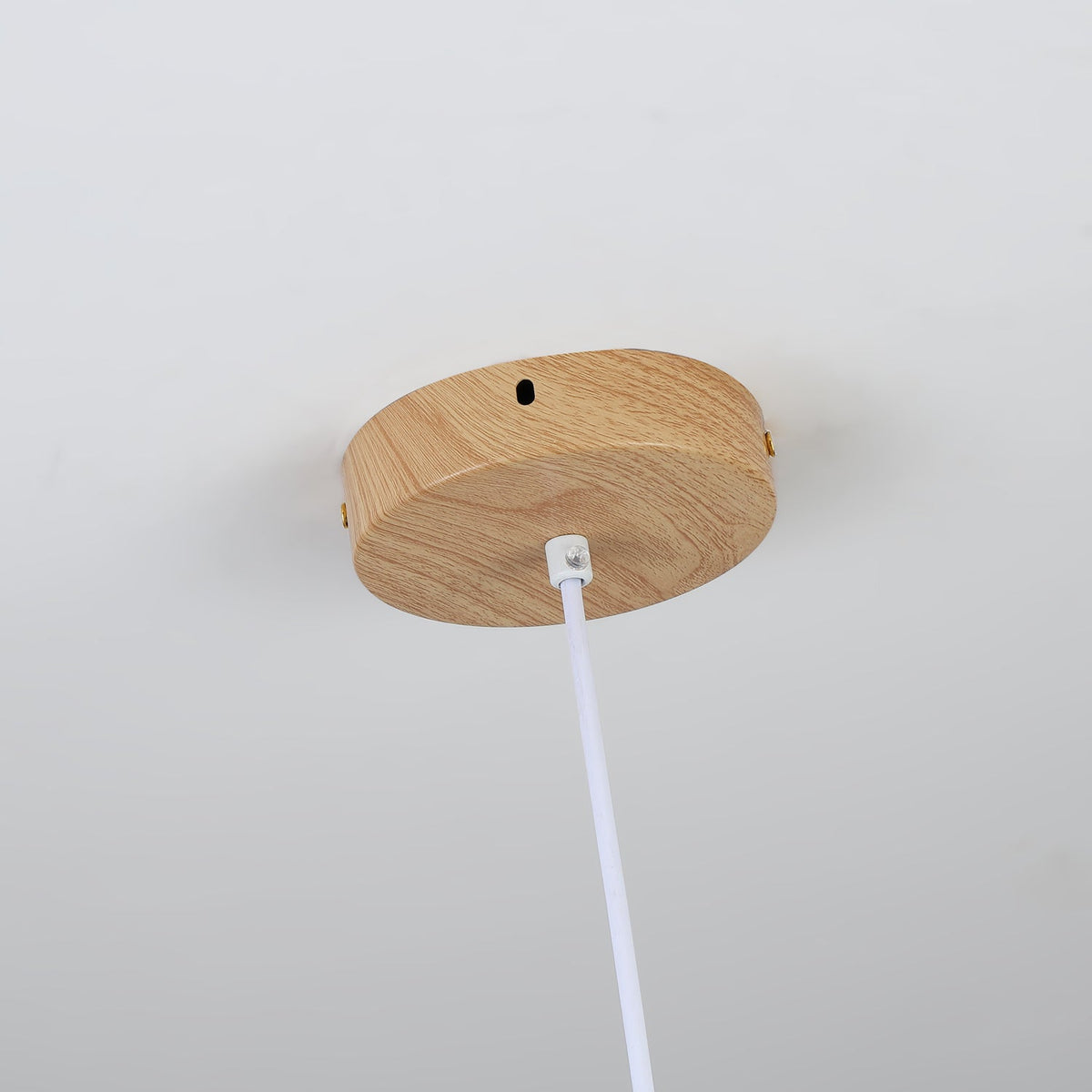 Ovalo Grain Pendant Light – Modern Wood Finish LED Hanging Lamp