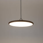 Ovalo Grain Pendant Light – Modern Wood Finish LED Hanging Lamp