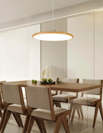 Ovalo Grain Pendant Light – Modern Wood Finish LED Hanging Lamp