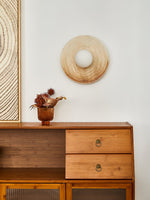 Ovalo Ceramic Wall Sconce – Handcrafted Modern Lighting for Bedroom & Living Room