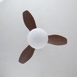 Zephira Ceiling Fan Light with LED – Modern Designer Fan for Living Spaces
