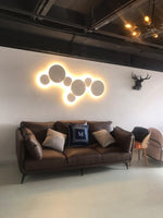 Geometric Disc Wall Lamp