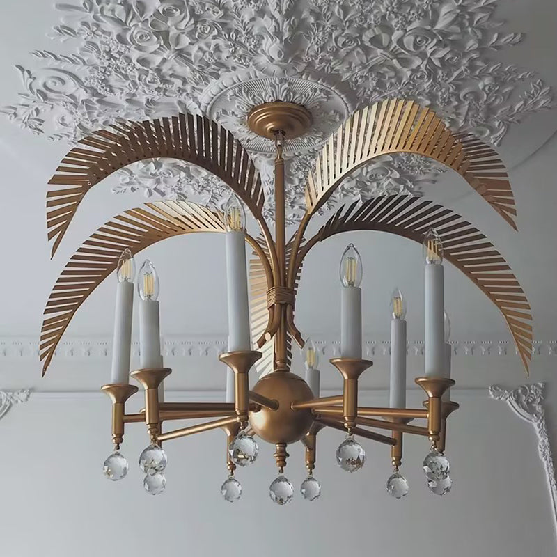 palm-frond-chandelier
