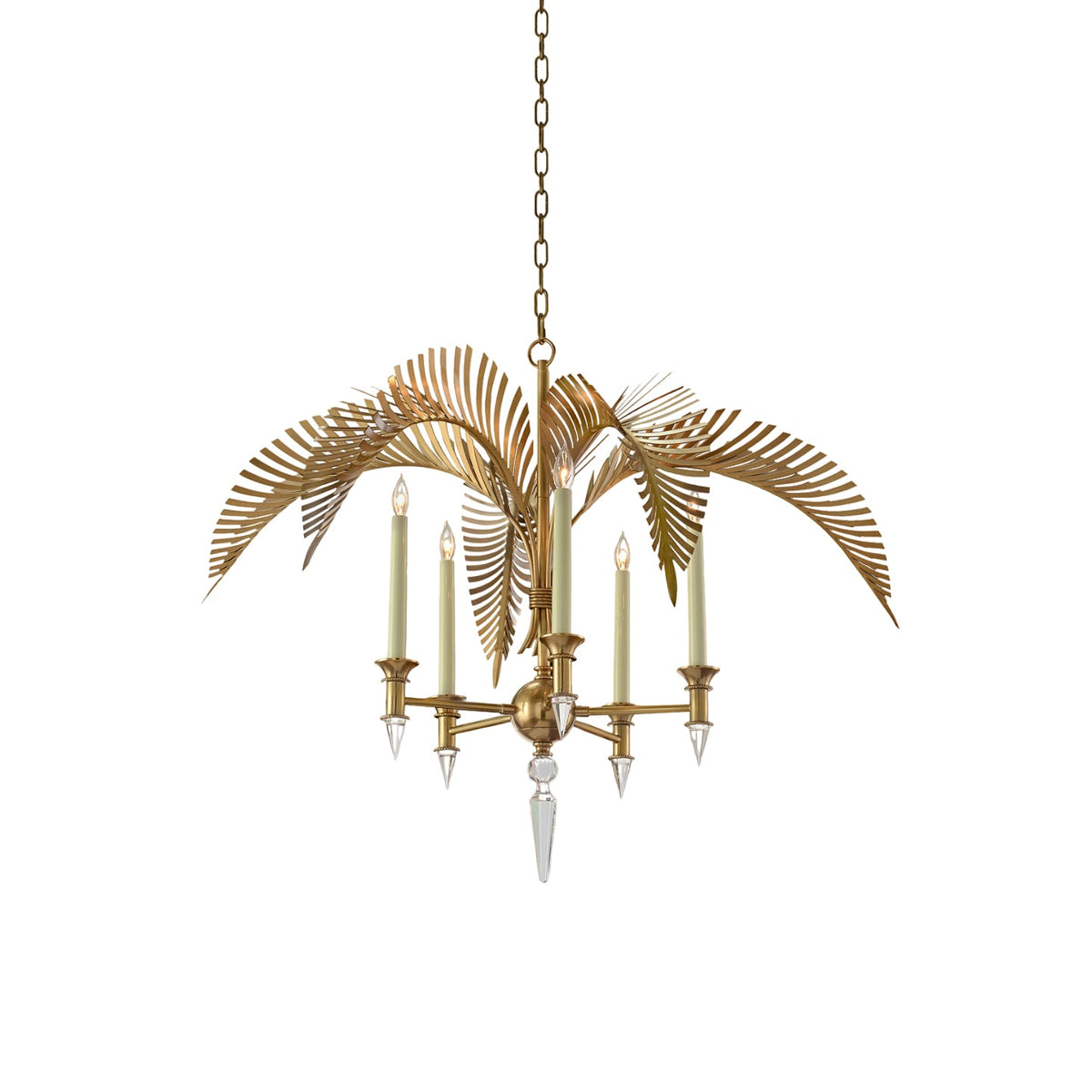 palm-frond-chandelier
