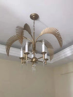 palm-frond-chandelier