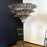 Palm Grove Glass Chandelier – Handcrafted Murano-Style Pendant Light for Dining & Living Rooms
